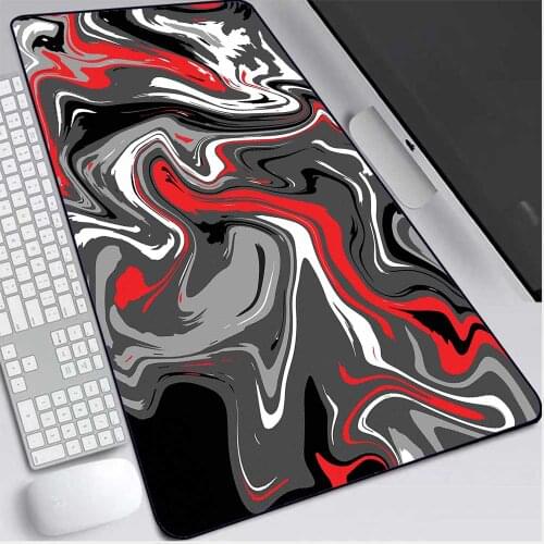 Fashion Personalized Fabric Mouse Pad Art Mat Office Carpet Desk Mat Mouse Pad Black Large Mouse Pad Computer Desk Rubber Desks