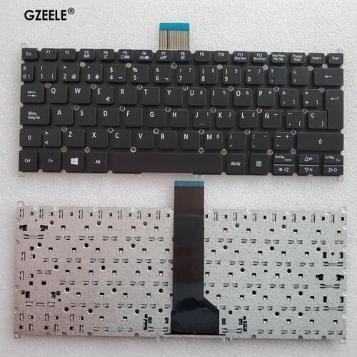 NEW Spanish Keyboard for Acer Aspire V5-122 V5-122P V5-132 132P V13 V3-371 E11 E3-112 E3-111 black SP Laptop keyboard