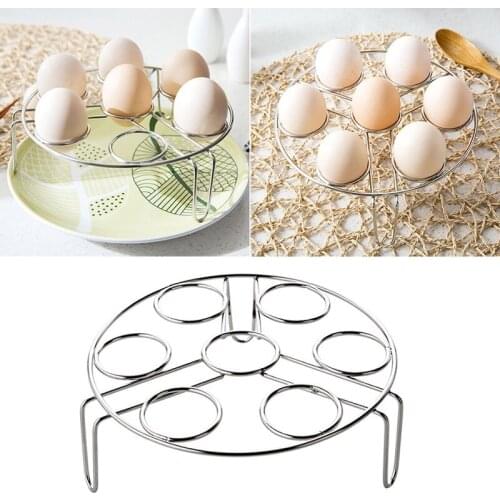 Egg Steamer Rack Kitchen Cooking Steaming Rack Stand/Egg Stainless Steel Cook Steamer Draining Rack