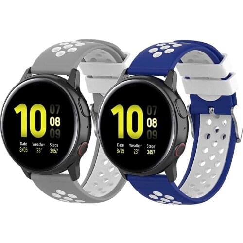 Silicone Strap for Fossil 22mm Band Gen 5 Carlyle/Julianna/Garrett HR & Q Explorist HR Gen 4/3 & Sport 43mm Smartwatch Wristband