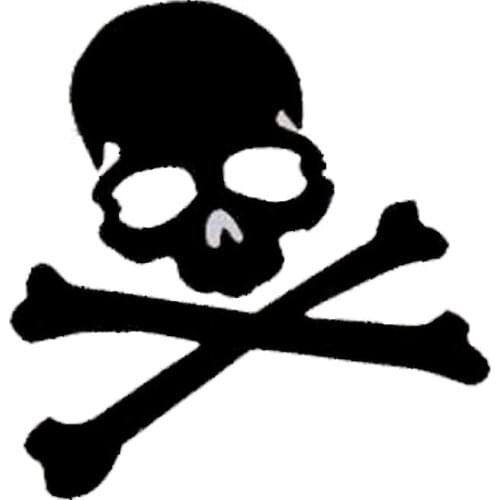 Creative Phantom Ghost Rider Skull Car Sticker PVC Funny Sun Protection Reflective Car Decal Decorate Black/Silver