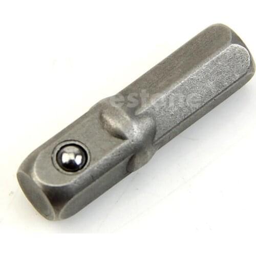 1/4" 3/8" 1/2"Power Drill Bit Driver Hex Socket Bar Wrench Adapter Extension
