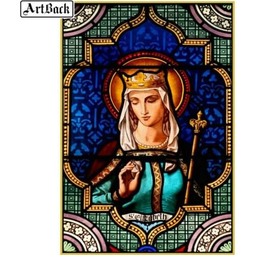 10 style diamond painting Virgin Mary full square / round woman resin mosaic crafts diamond embroidery sewing kit home decor