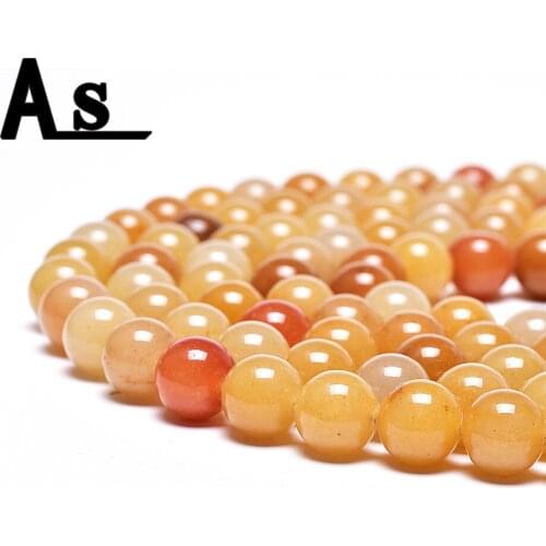 Peach Red Jade round Beads 6mm 8mm 10mm Can Make DIY Bracelet beads for jewelry making jewelry making wholesale