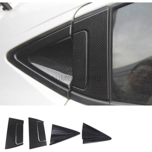 Carbon Fiber Rear Door Handle Cover Bowls For Honda HR-V HRV Vezel 2014 2015 2016 2017 2018 Car Accessories ABS Chrome Styling