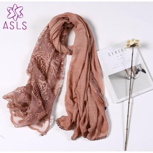 Classcal Ladies Lace Scarf Shawl Multi-colors Scarf Womens Basic Scarves Drop Party Decor Simple Style Present For Lover