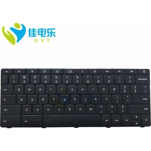 In Stock OVY US laptop keyboard for ACER for chromebook C700 AC700 p/n:aezgbu00010 9z.n3jsq.10