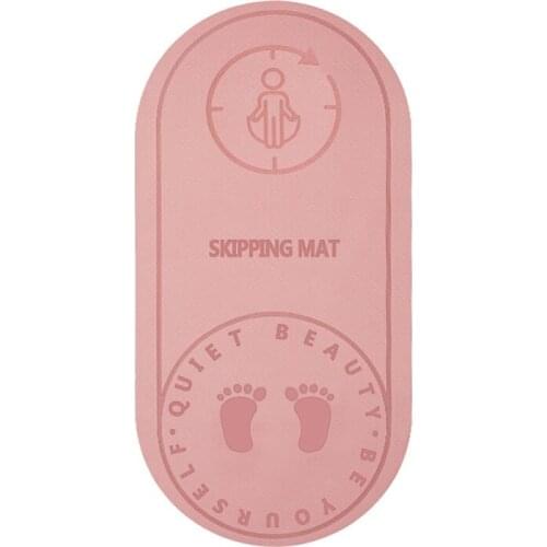 Indoor Home Fitness Aerobics Running Dance Sports Mute Yoga Mat Rope Skipping Mat Sound Insulation Shock Absorption Mat