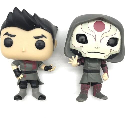 Legend of Korra Amon 764 /Mako 763 Vinyl Action Figure Collection Model Toys