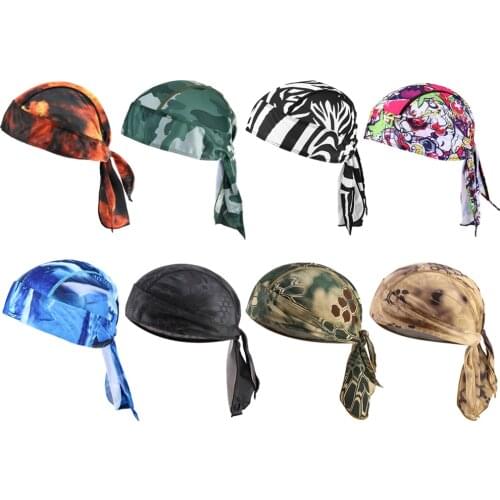 Summer Men Printed Cycling Cap Fishing Running Headscarf Ciclismo Hood Headband Hiking Caps Hot 2021 NEW Sport Bandana Бандана