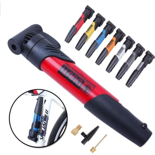 Small Bicycle Pump Mini Portable MTB Bike Air Pump Bicycle Inflator Mountain Road Bike inflador bicicleta Cycling Accessories