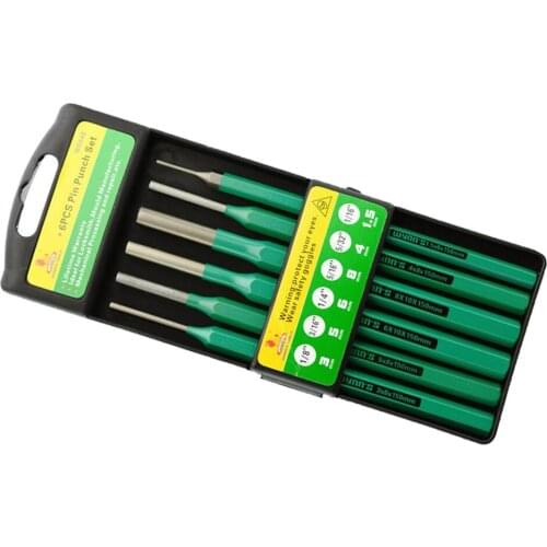 Heavy Duty Punch Set Multiple Roll Pin Tool 1.5mm 3mm 4mm 5mm Anti-rust