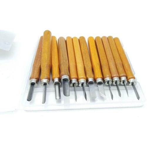 New 12pcs Wood Carving Knife Carving Knife Kit Tools DIY Tools Chisels Knife For Beginner