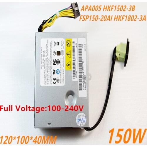 New PSU For Lenovo S510/560/590/710/720/770 M7121 7100 7101 150W Power Supply APA005 HKF1502-3B FSP150-20AI HKF1802-3A 54Y8893