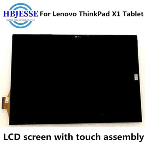 Original 12.0 inch Laptop Touch Screen for Lenovo Thinkpad X1 tablet MS12QHD501 assembly with frame