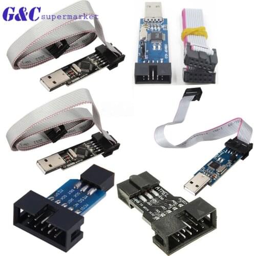 USBASP USBISP AVR Programmer USB ISP USB ASP ATMEGA8 ATMEGA128 Support Win7 64K for Arduino