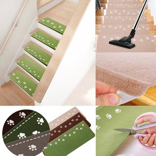 Luminous Stair Carpet Pad Dark Light Self Adhesive Floor Anti-Skid Treads Mat Bedside Cartpet Water Washable 2