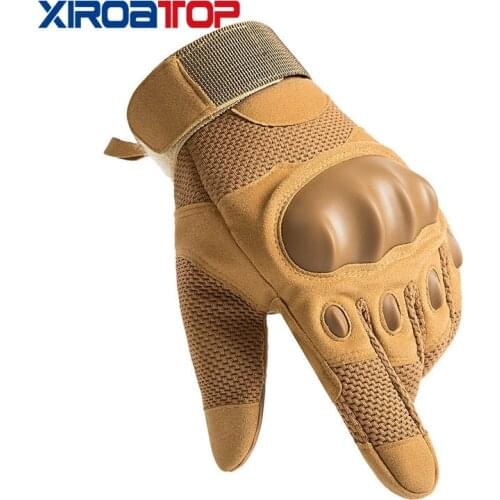 2021 Men Women Tactical Gloves Army Military Combat Airsoft Outdoor Climbing Shooting Paintball Full Finger Cycling Glove