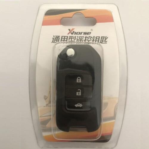 XHORSE Wireless (English Version) Universal Remote Key Fob 3 Button for VVDI Key Tool ,XN004 Series