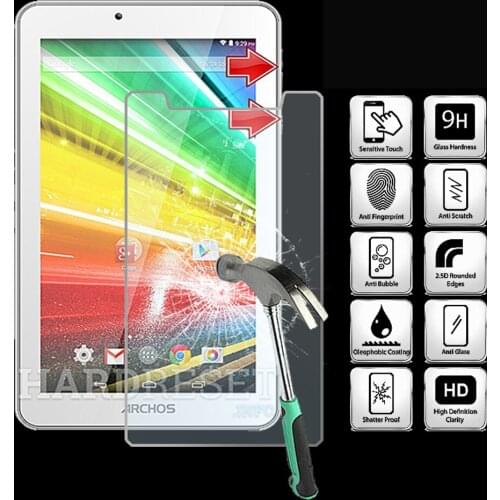 For ARCHOS 70 Platinum 3G Tablet Tempered Glass Screen Protector Cover Explosion-Proof Anti-Scratch Screen Film
