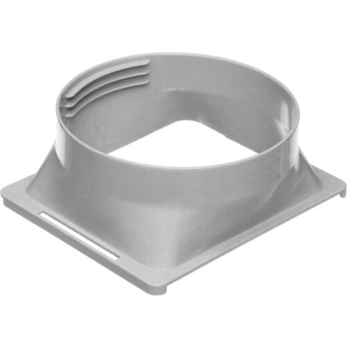 15cm Square Portable Air Conditioning Body Exhaust Duct Interface Pipe Connector Conditioner Parts Easy Install