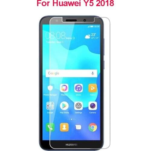 2PCS tempered glass For huawei y5 2018 / Honor 7A 5.45"screen protector protective film front Cover for Huawei Y5 Prime 2018