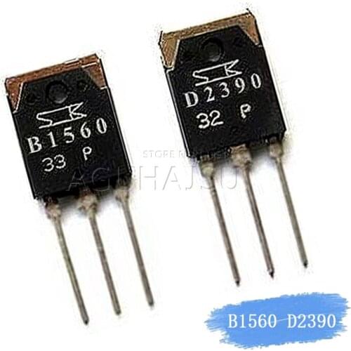 4PCS B1560 D2390 2 pairs (2pcs 2SB1560 + 2psc 2SD2390) original authentic
