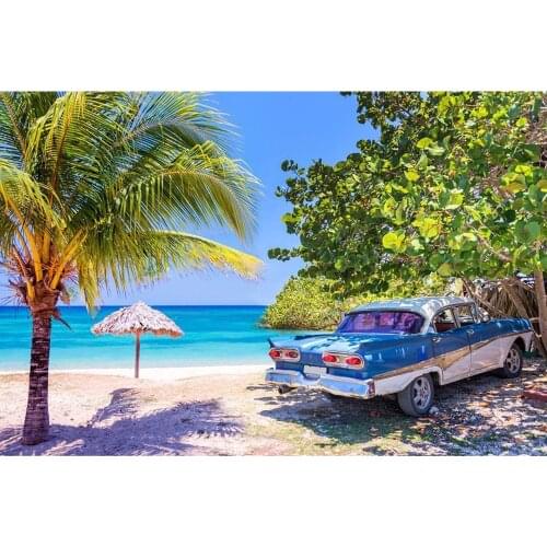 5D DIY diamond painting Beach sports car Full square/round Embroidery Pattern Cross stitch kits mosaic wall stickers