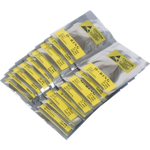 950Pcs 0.5MM O-Ring Watch Back Gasket Rubber Seal Repair Tool Kit Size 12mm-30mm