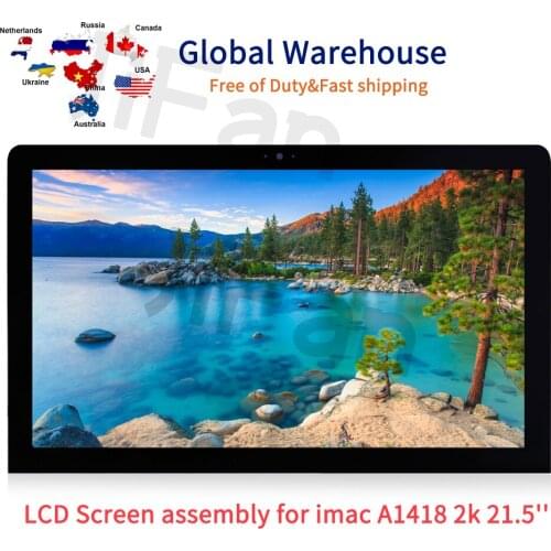 Brand NEW Grade A For iMac 21.5" A1418 2K LCD screen assembly LM215WF3 SD D1 D2 D3 D4 D5 MD093 MD094 ME086 ME087 all-in-one PC