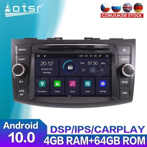 For Suzuki Swift 2011 + Car GPS Navigation Android Audio Multimedia DVD Player Car Radio Recorder Touch Screen Head Unit Carplay