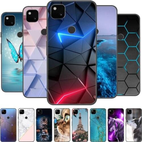 For Google Pixel 4a Case Silicone TPU Phone Cases For GooglePixel 4a 5G Case Cute Shockproof Back Cover Pixel 4 A Fundas Coque