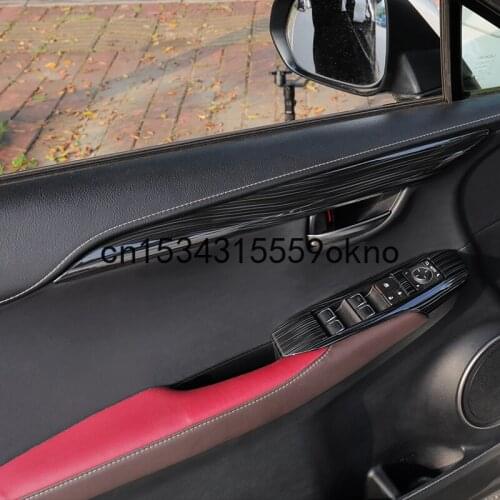For Lexus NX200 300 NX300H 17-19 Modified Wood Grain Panel Interior Control Instrument Gear Panel