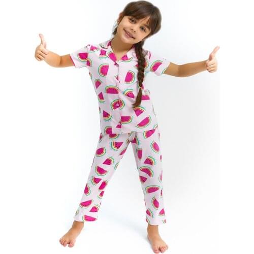 Летние пижамы для девочек Elif Kids China At AliExpress