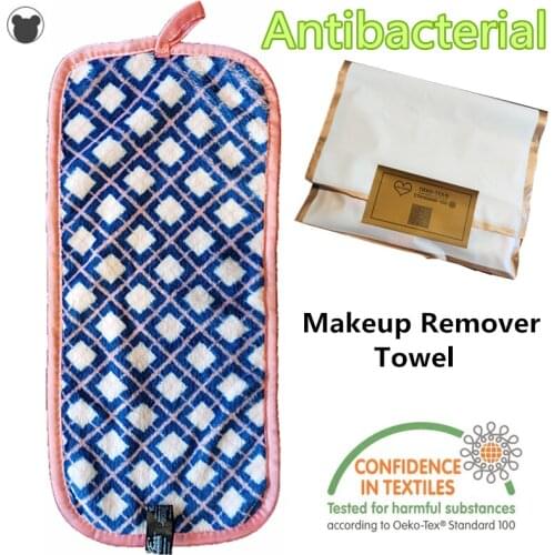 Brand microfiber skin care wash towel for face super soft absorbent facial cleansing towels high quality makeup remover pads