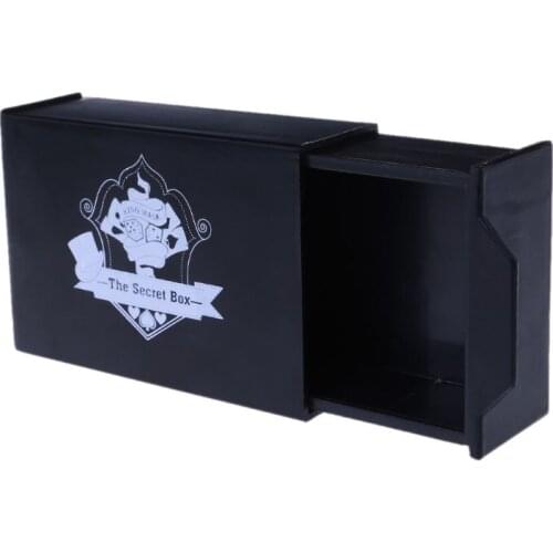 Cool Magic Black Box Vanished Box Puzzle Box Magic Tricks Surprise Box Kids Toy