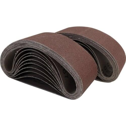 20 pcs 50x350mm Sanding Belts, Abrasive Sand belt Band for Wood Soft Metal Grinding Polishing