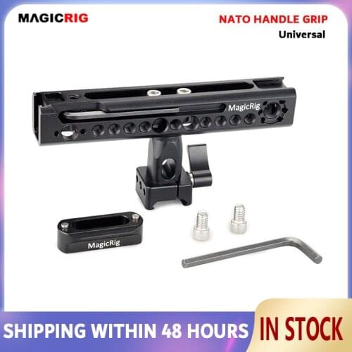 MAGICRIG Universal NATO Handle 360-degree Rotating NATO Handle Grip , with NATO rail