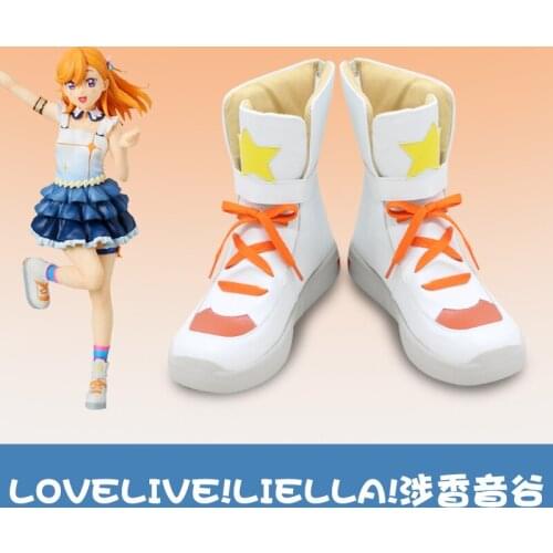 LoveLive SuperStar! Shoes Boots Liella! Arashi Chisato Tang Keke Shibuya Kanon Heanna Sumire Hazuki Ren Cosplay Halloween suits