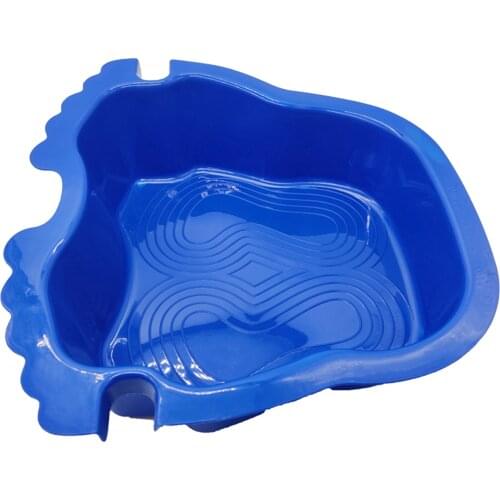 Pool Foot Bath Tray Pool Pool Foot Tray Bath Bucket for Indoor Backyard Accessories Blue