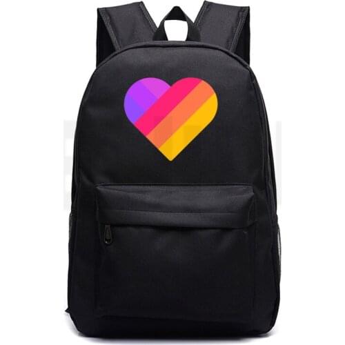 Likee App Logo Pictures Backpacks Women Russia Style Boys Girls School Backpacks Students Book Bag for Children Travel Bookbag