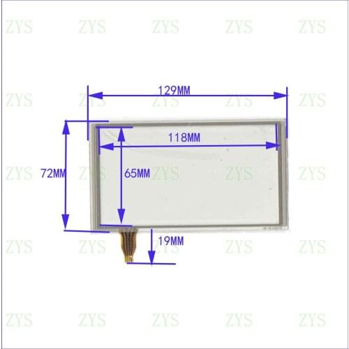 ZhiYuSun 129*72mm AJ3071 Touch Screen compatible this is compatible 4lines