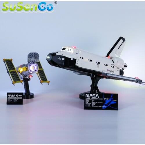 SuSenGo LED Light Kit For 10283 Space Shuttle Discovery, (Model Not Included)