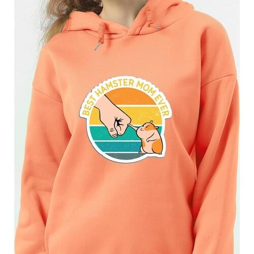 Harajuku Kawaii Animal Print Hoodie Women Plus Size Soft Sweetshirt for Girls Cute Funny Long Sleeve Pullover Sweatshirt Tops