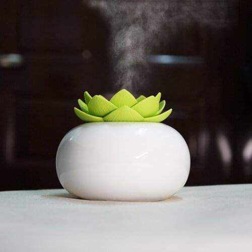 Ultrasonic Aroma Humidifier Air Diffuser Simplicity Lotus Purifier Atomizer essential oil diffuser difusor de aroma mist fogger