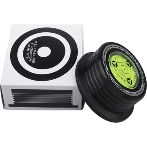 Universal 50Hz LP Vinyl Record Player Disc Turntable Stabilizer Aluminum Alloy Weight Clamp Record Player Accessories