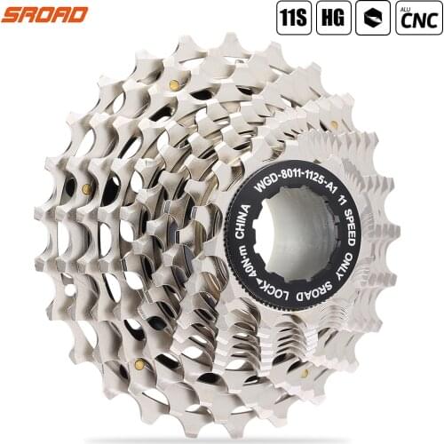 Road Bike SLR2 Cassette Ultralight 11 Speed 11-25/28/34T CNC Bike Freewheel 11sl K7 11V Sprocket For Shimano R9100 SRAM RED