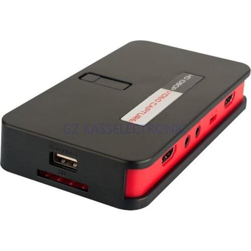 2017 New VHS Video Grabber HDMI, convert HDMI/YPbPr into 1080P HDMI, USB Driver SD Card directly, no PC need, Free shipping