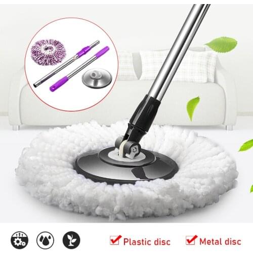 Rotary Mop Universal Rod Bucket Mop Head Replacement Pier Head Accessories Mopping Replace Mop Head Accessories Home