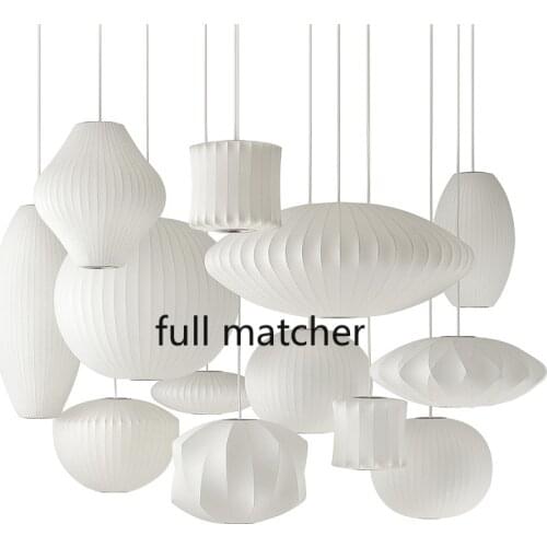 Japanese Silk Chandelier Lighting Simple Chinese Store Scandinavian Lighting Hanging Lamp Decor Home Luminaire Lamparas Lustre